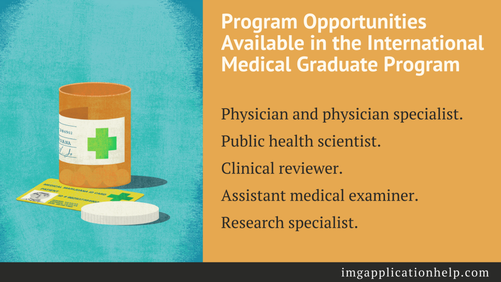 international medical graduate program